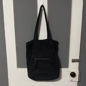 BDG Black Denim Tote Bag